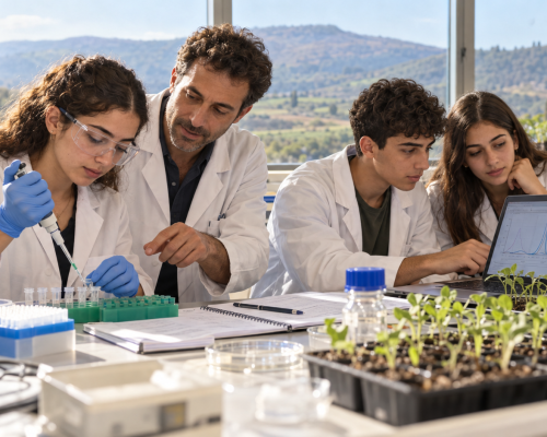 Hands-On Student Research in the Golan